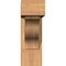 Ekena Millwork Funston Block Smooth Bracket w/ Offset Brace, Western Red Cedar, 5 1/2"W x 16"D x 16"H BKT0604X16X16FST05SWR - alternate 3